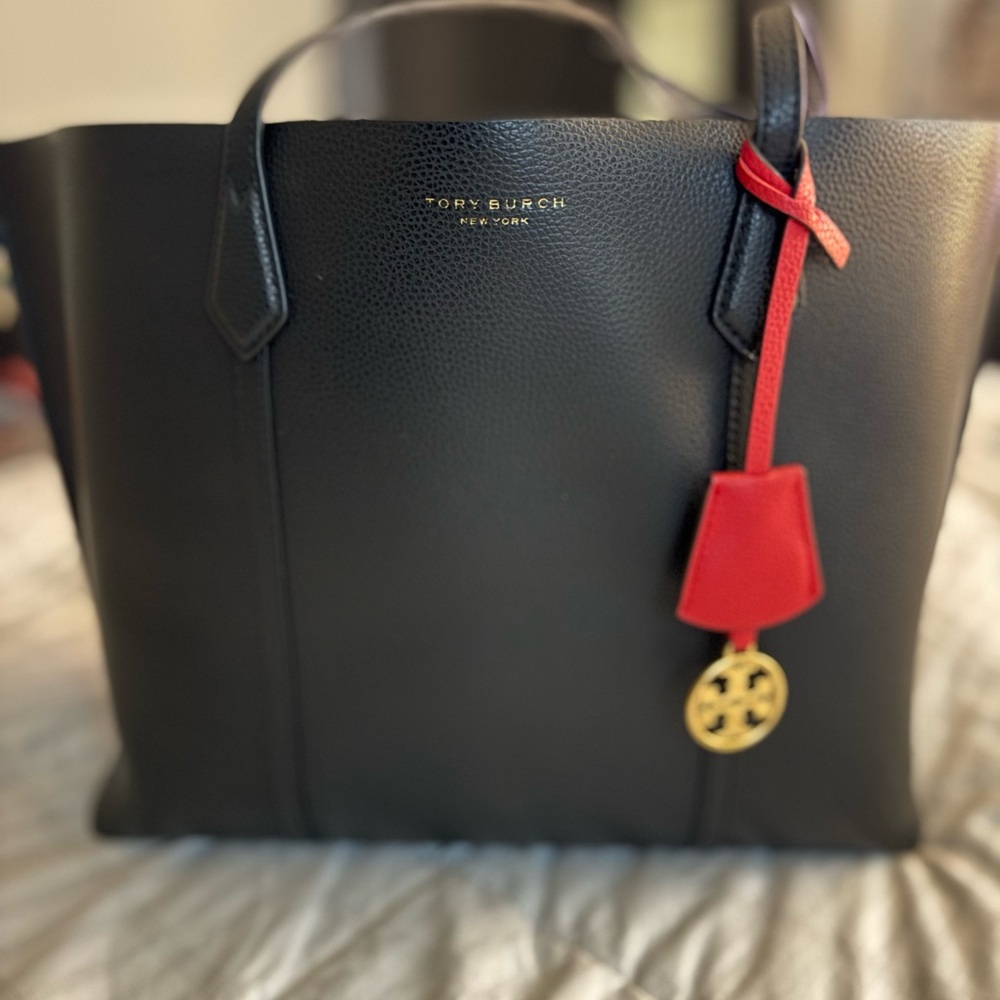 Perry Triple-Compartment Tote Bag
